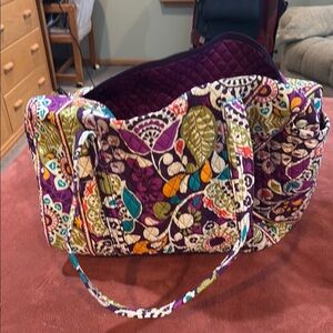 Vera Bradley Vibrant Floral Quilted Extra Large Women's Bag